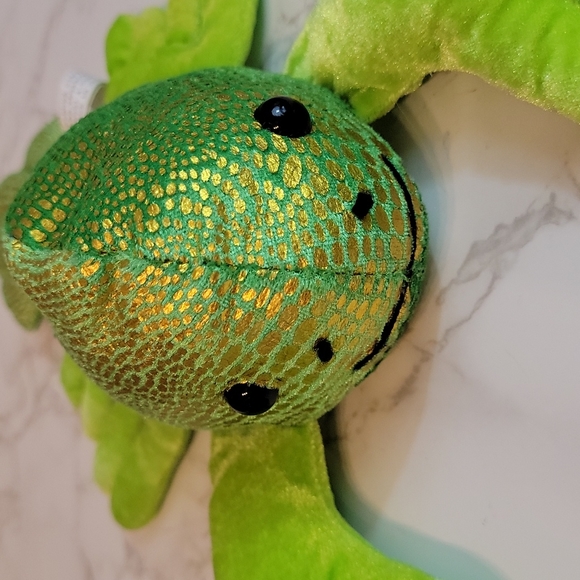 circus circus iridescent lobster green plush stuffed animal - Picture 4 of 7